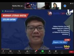 Himma STIE Bank BPD Jateng Gelar Webinar Literasi Digital