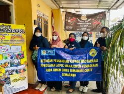 Penguatan Aspek Manajemen Pemasaran Pada UMKM Orins Himawari Craft Semarang