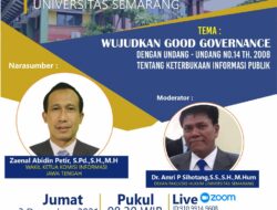 Kuliah Umum Magister Hukum, Zainal Petir: Perguruan Tinggi Gudangnya Calon Pemimpin Berintegritas dan Kritis