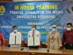USM – PWI Jateng Gelar In House Training Jurnalisitik