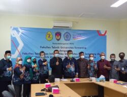 Fakultas Tenik USM Teken MoU dengan UPGRIS dan UNIMUS