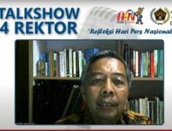Talk Show 4 Rektor, Prof Sudharto Tekankan PTN-PTS Tak Hanya Memenuhi Kebutuhan Pasar
