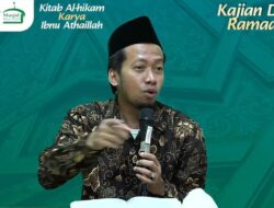Gus In’am : Jadikan Dirimu sebagai Orang yang Tenggelam