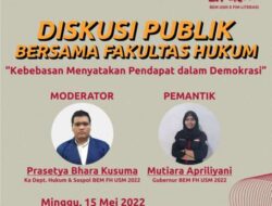 Konser Musik Akustik Ramaikan Diskusi Publik BEM USM