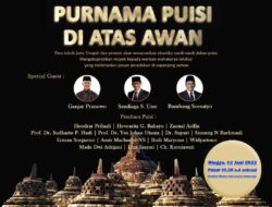 Peringati Lustrum ke 7, USM – PWI JATENG Gelar Baca Puisi Bertajuk “Purnama Puisi Di Atas Awan”