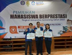 Dimas Gustian Saputra Juara 1 Pilmapres USM