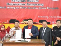 FH USM-Ikadin Jateng Jalin Kerja Sama, Dr Amri: Berusaha Jadi Fakultas Hukum yang Unggul