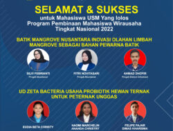 Mahasiswa USM Terima Bantuan Program Pembinaan Mahasiswa Wirausaha Tingkat Nasional