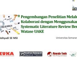 Workshop Metodologi Penelitian di USM, Dr Lilik: Kunci Melakukan Penelitian di Literature Review