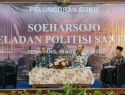 Soeharsojo Luncurkan Buku Biografi, Ganjar: Pak Harsojo Figur yang Tenang dan Menyejukkan