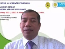 LPPM USM Gelar Seminar Hasil PDP dan PkM, Rektor Targetkan 2024, USM menjadi kampus Unggulan