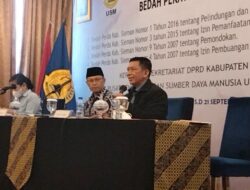 Bedah Perda Kabupaten Sleman No 1 Tahun 2016, Dosen MH USM : Diperlukan Penegakan Hukum