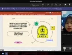 Lakukan Revitalisasi Organisasi, HMJM FE USM Gelar Pelatihan Internal