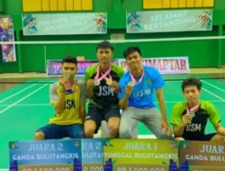 Buat Kejutan, Ivan Adi Cahyono Juara Tunggal Bulu Tangkis Porsimaptar