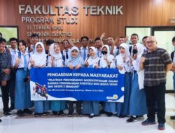Dosen Teknik Elektro USM Berikan Pelatihan  Mikrokontroller Robotika Bagi Siswa SMKN 3 Semarang