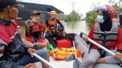 IOF Bantu Penanggulangan Banjir Karanganyar Demak
