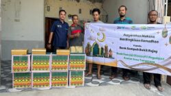 PT Pegadaian Kanwil IX Jakarta 2 Bagikan Paket Mukena dan Sembako ke 6 Bank Sampah Binaan