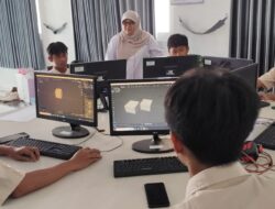 Dosen FTIK USM Berikan Pelatihan Animasi 3D Menggunakan Aplikasi Blender Tingkat Pemula di SMK NU 1 Kendal