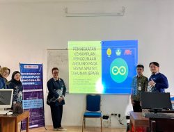 Dosen USM Berikan Materi Worskhop Penggunaan Arduino Pada Siswa SMA N 1 Tahunan Jepara