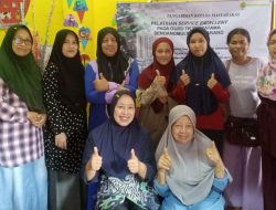 Tim Pengabdian Psikologi USM melakukan Pelatihan Service Excellent pada Guru TK Widyatama Sendangmulyo