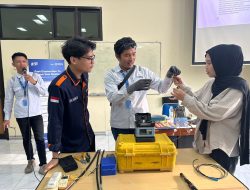 Mahasiswa FTIK USM Latihan Splicing Fiber Optic Bersama ION Netwok