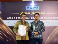 PLN UIT JBT Raih Penghargaan Gold dalam CESA Awards 2025 Berkat Program Ekonomi Sirkular